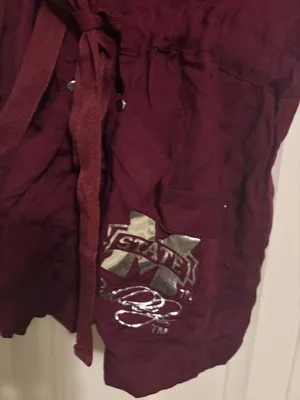 Mississippi State Sleeveless Cardigan Women's Small Maroon Gameday Couture Rayon thumbnail 2