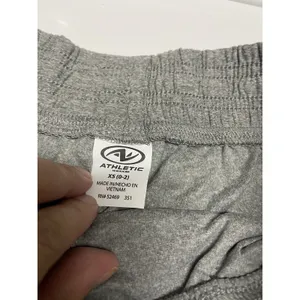 5/$35 Athletic Works Womens‎ Shorts Sz XS 0 2 Gray New Drawstring Knit thumbnail 3