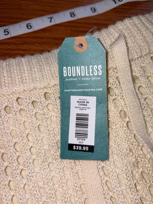 NWT-Earthbound high waisted knit pants with built in shorts thumbnail 5