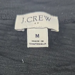 J. Crew Factory Knit tie-waist mini‎ dress Black Size Medium thumbnail 5