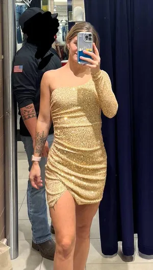 Windsor Gold Sequin Dress thumbnail 1