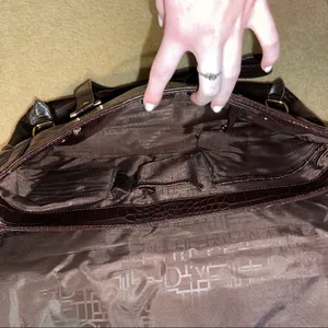 Diane Von Furstenberg - Brown Leather Briefcase thumbnail 5