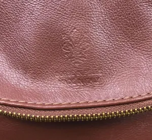 Dorse in Pelle Genuine Italian Leather Red Brown Crossbody Strap Purse thumbnail 4