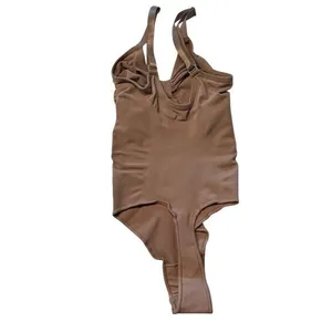 Skims‎ Size L/XL Sculpting Thong Bodysuit Sienna Brown Shapewear Iconic NWT thumbnail 3
