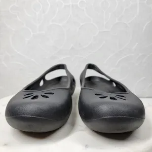 Crocs Taylor Slingback Ballet‎ Flats Womens 11 Black Pull On Waterproof Outdoor thumbnail 13