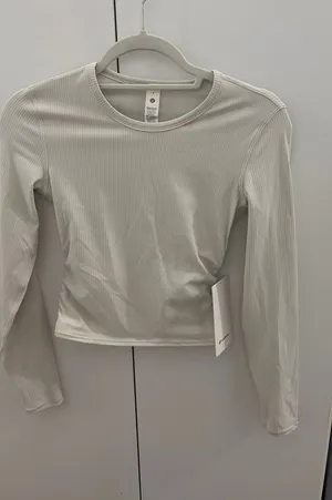 All It Takes Back Twist Rib Lululemon Long Sleeve thumbnail 1