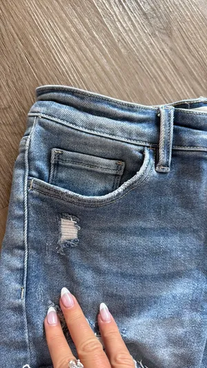 Altar'd State Jean shorts thumbnail 2