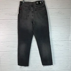 BDG Patch Slim Straight Denim Jeans Womens 30 Black thumbnail 4