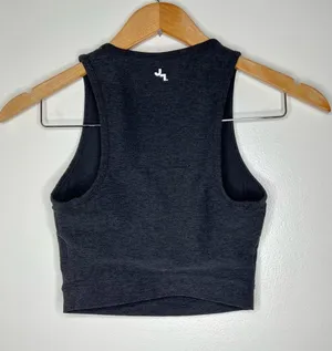 JoyLab High Neck Brushed Jersey Bra Workout Crop Top Size Extra Small thumbnail 3