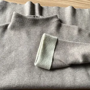 Tahari Gray Knit Mock Turtleneck Half Length Sleeve Knit Sweater S thumbnail 4
