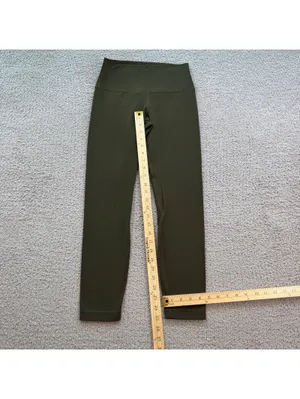 Lululemon Align High Rise Olive Green 25" Yoga Leggings Women's Size 2 thumbnail 4