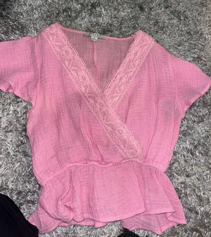 Boutique pink top thumbnail 4