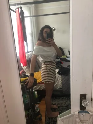 Zara Basket woven high waisted shorts - SZ Small thumbnail 3