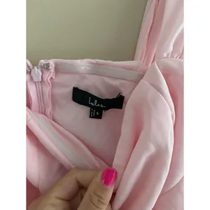 Lulus Magical Magnetism Light Pink Off-the-Shoulder Maxi Dress Size Small Formal thumbnail 5