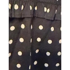 Madewell Dress Sz 10 Black White Polka Dot Smocked Ruffle Mini Sundress Retro thumbnail 8