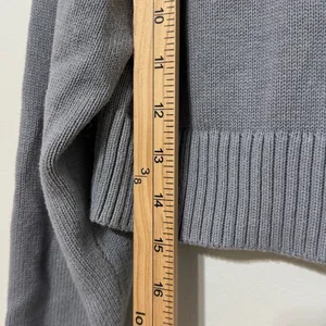 Aritzia Sunday Best Organic Cotton Cashmere Cropped Sweater Size XS Oversized thumbnail 8
