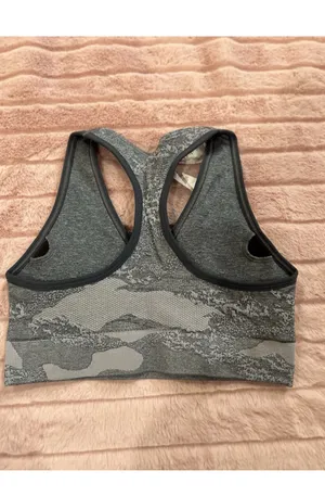 Gymshark Sports Bra Grey thumbnail 6