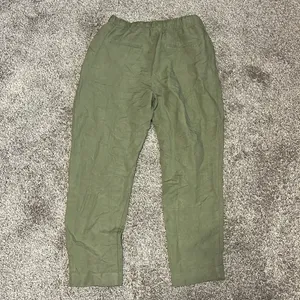 A New Day‎ High Waist Green Linen Blend Capri Pants thumbnail 11