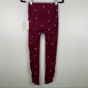 GILLY Hicks Go Recharge‎ High Rise Cinch 7/8 Star Leggings thumbnail 4