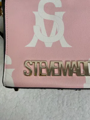 Steve Madden Kinder Box Pink Logo Mini Bag thumbnail 9
