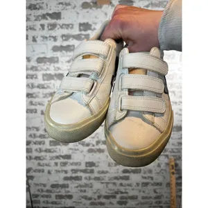Veja | women three strap leather sneakers flat thumbnail 4