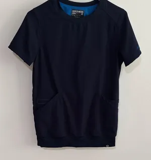 Navy Hypothesis Scrub Top Blue Size XS thumbnail 1
