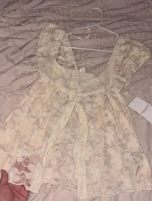 See thru top Yellow Size M thumbnail 1