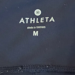 Athleta Flare Leg Yoga Legging Pants Navy Blue Womens Size Medium thumbnail 5