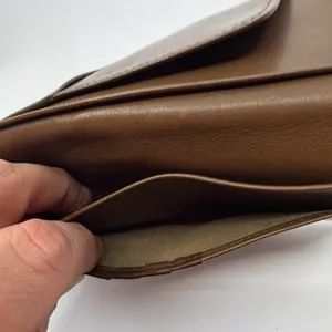Coach Billfold Brown Leather Wallet thumbnail 5