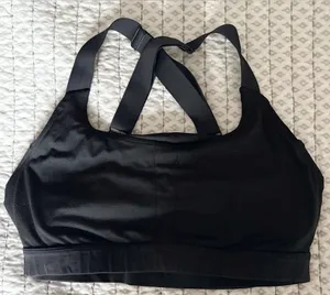 Lululemon Black Sports Bra Size 8 EUC‎ thumbnail 1