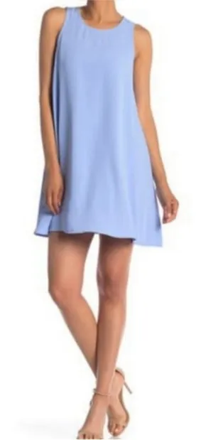 Amanda Uprichard for Le Tote • Light Blue Sleeveless Swing Dress thumbnail 1