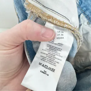 BDG Urban Outfitters BAGGY SKATER wide leg denim jeans 26 thumbnail 7