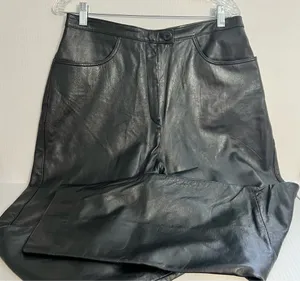Bernard Couture Ladies Leather Pants Size 14 thumbnail 1