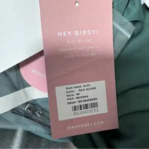 Birdy Grey Alex Convertible Maxi Dress Sea Glass Green Formal Bridesmaid Medium thumbnail 13