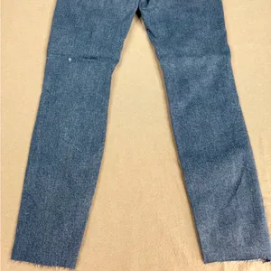 American Eagle Curvy Hi-Rise Jegging Jeans Womens Size 4 Medium Wash Distressed thumbnail 8