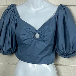 Abercrombie & Fitch Blue Top size S NWT thumbnail 7