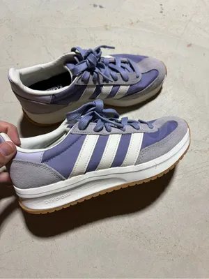 Adidas women’s run 70s 2.0 purple tennis shoes 5 thumbnail 5