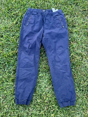 Abercrombie & Fitch Dark Blue Joggers thumbnail 1