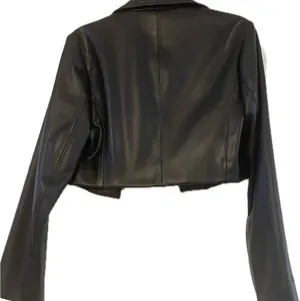 ZARA Black Leather Jacket thumbnail 2