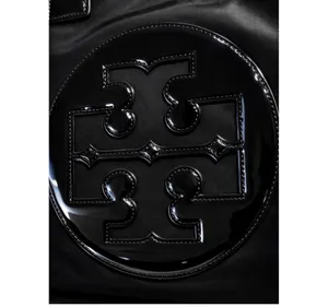 Tory Burch Ella Black Nylon Tote thumbnail 15