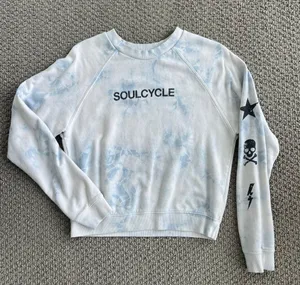 SoulCycle tie dye terry crewneck thumbnail 1