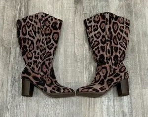 JG Leopard Print Boots thumbnail 2