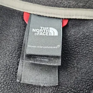 The North Face fleece zip up jacket black Medium fits a‎ Small thumbnail 4