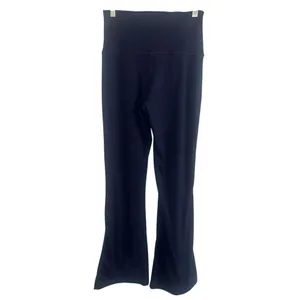 ✨Quince Ultra-Form High-Rise Crossover Flared Deep Navy Sz Medium Pants✨ thumbnail 8