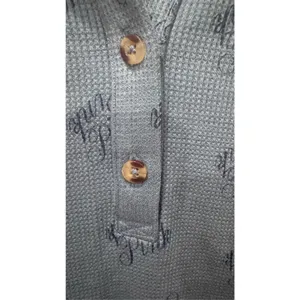 Victorias Secret Pink blue‎ long sleeve pijama top size large thumbnail 4