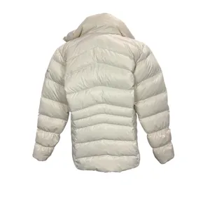 Columbia White Autumn Park Down Jacket Large‎ Omni-Heat Mink-Fleece Collar $130 thumbnail 3