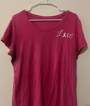 Pink Breast Cancer Awareness T-Shirt thumbnail 1