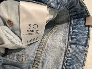 MOTHER Sz 30 The Huffy Flood in Merry Light Wash thumbnail 5