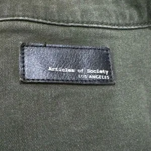 Articles of Society Green Vegas Jean Jacket Women’s XS thumbnail 2