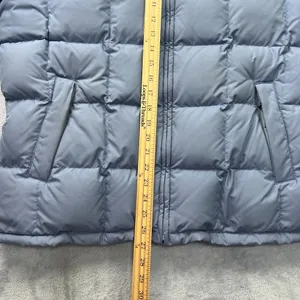 Eddie Bauer‎ Goose Down Weatheredge Puffer Jacket Womens Large Periwinkle Zip-Up thumbnail 9